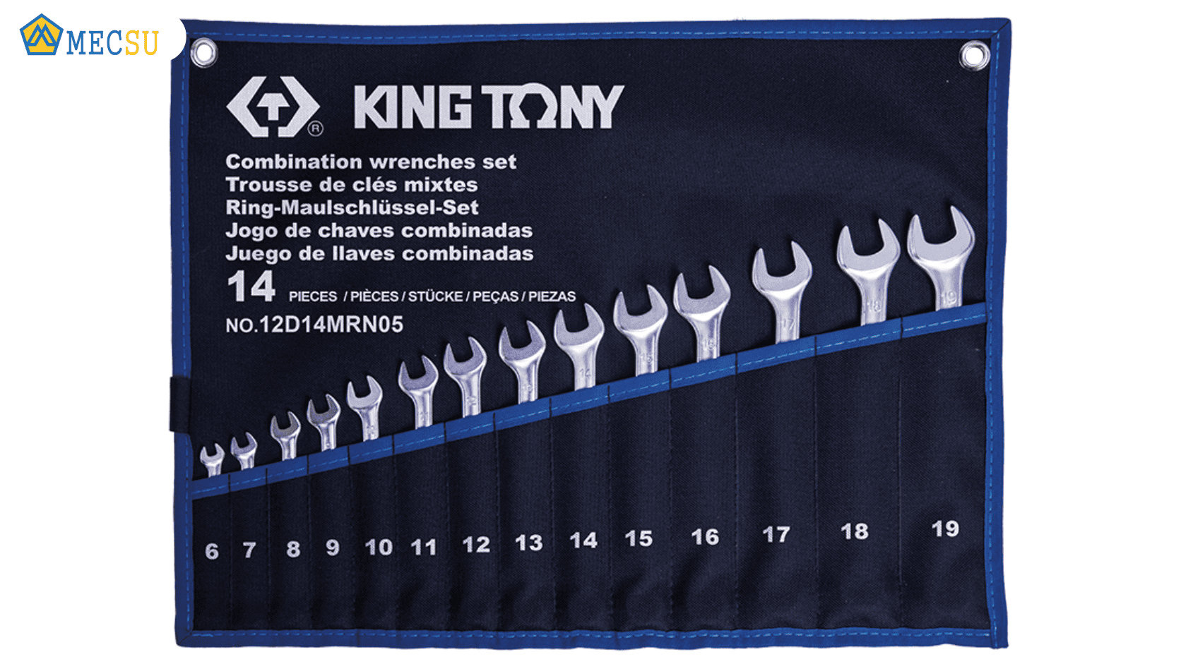 Thiết kế đầu ngàm cờ lê Kingtony